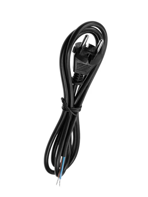 TDM Electric Кабель провод с вилкой шнур сетевой для бра лампы, черный, фото 6