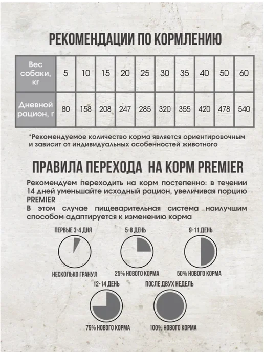 Сухой корм PREMIER Премьер для собак, средние, лосось, 1 кг, фото 4