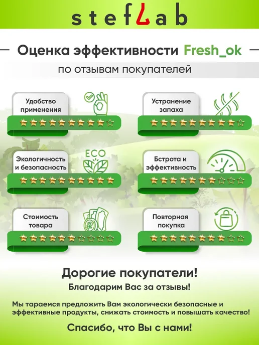 FRESH_OK ECO жидкость для унитаза, септиков и биотуалетов 5л, 5 л, фото 7