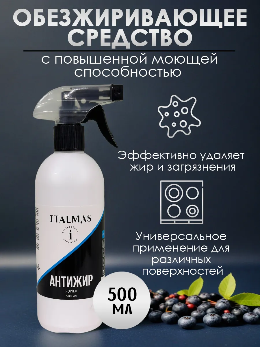 АНТИЖИР Italmas Power, удалитель жира, 500 мл