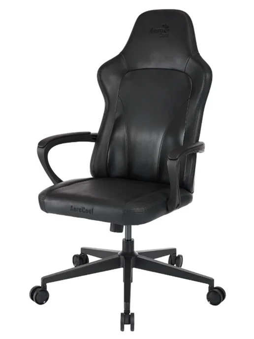 AeroCool Игровое компьютерное кресло CROWN Lite Modern Black, черный, фото 3