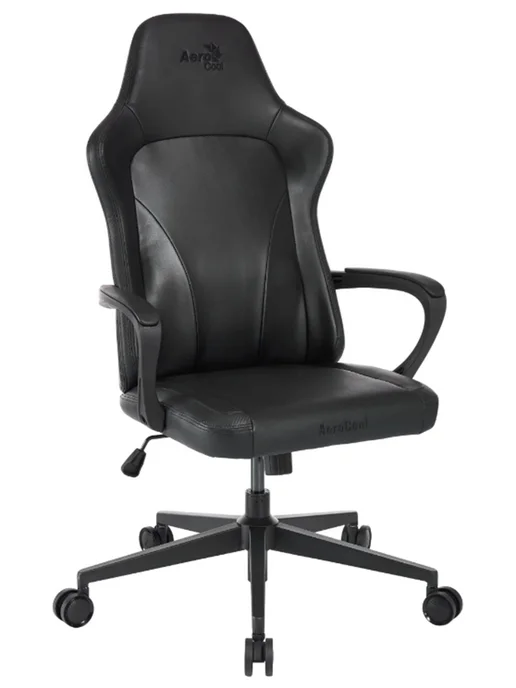 AeroCool Игровое компьютерное кресло CROWN Lite Modern Black, черный, фото 5
