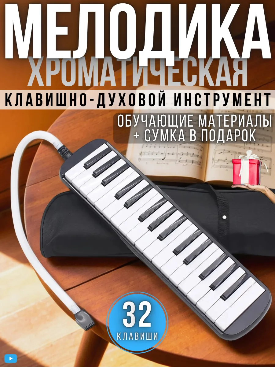 Мелодика Духовой музыкальный инструмент профессиональный