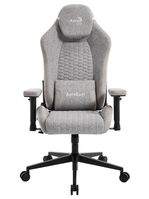 AeroCool CROWN Loft, Light Grey Игровое компьютерное кресло, серый, фото 2