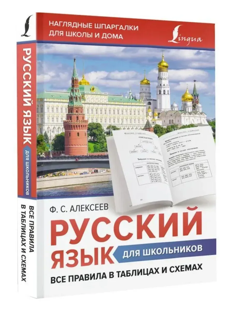 Русский язык для школьников. Все правила в таблицах и схемах