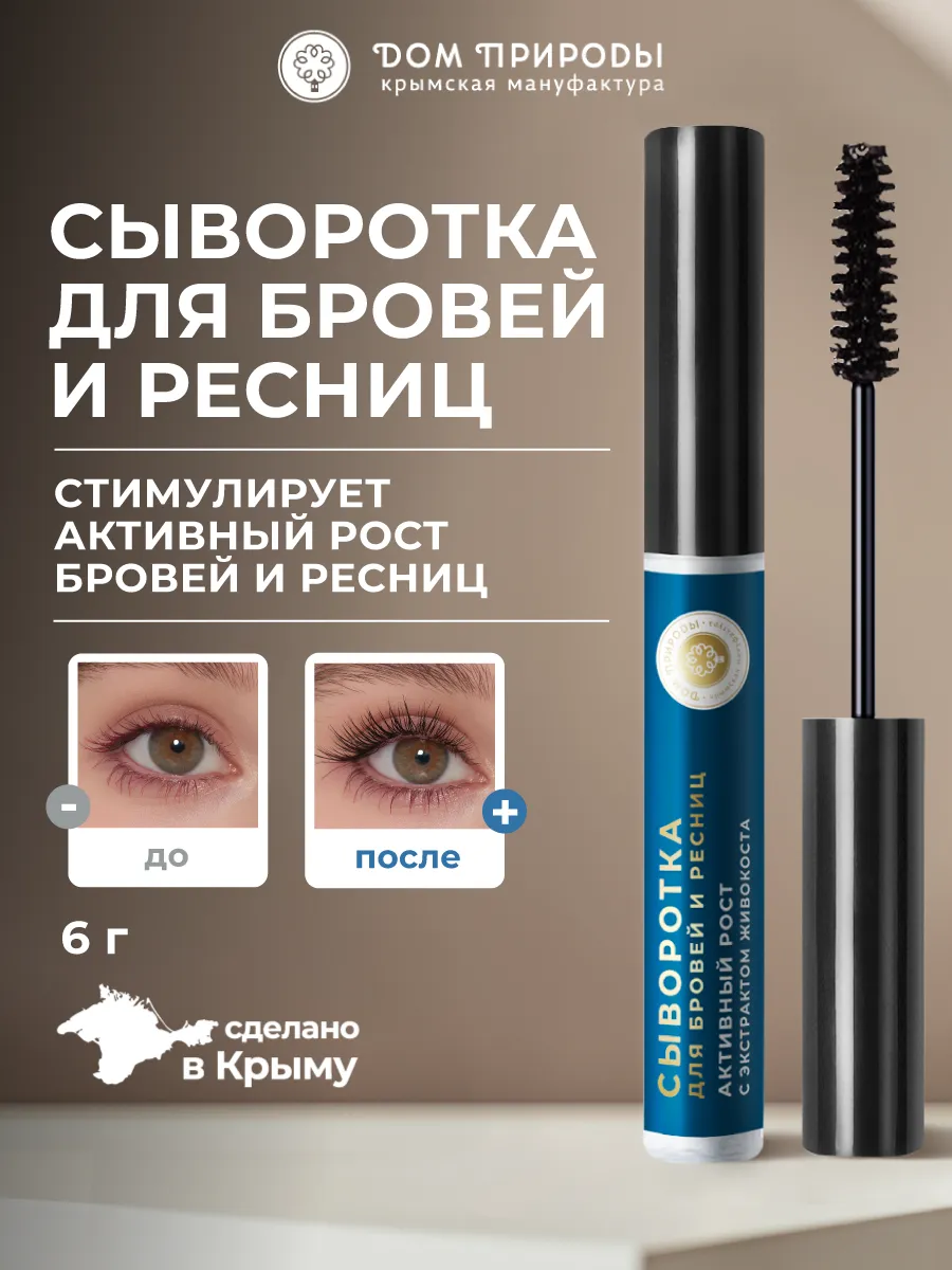 Сыворотка для бровей и ресниц Активный рост