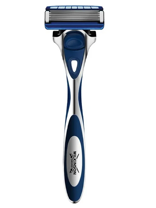 Wilkinson Sword Hydro 5 Carbon Бритвенный мужской станок с 1 кассетой, синий, фото 2