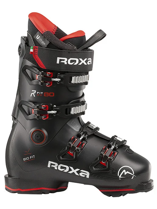 ROXA Г л ботинки R-FIT 80 Black-Red, черный