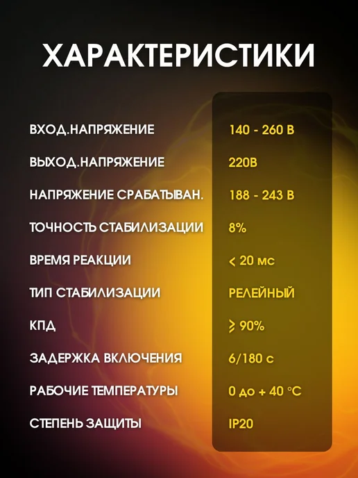 Iek Стабилизатор напряжения однофазный переносной 8000 ВА, вариант, фото 2