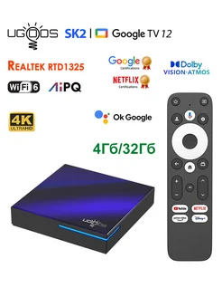 Смарт ТВ приставка SK2 4Гб+32Гб Ugoos 441190215 купить за 7 138 ₽ в интернет‑магазине Wildberries
