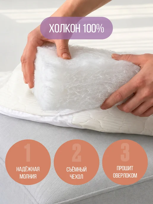 KUPI-VIP Матрас - топпер 160х200 на резинке, 160x200, фото 2