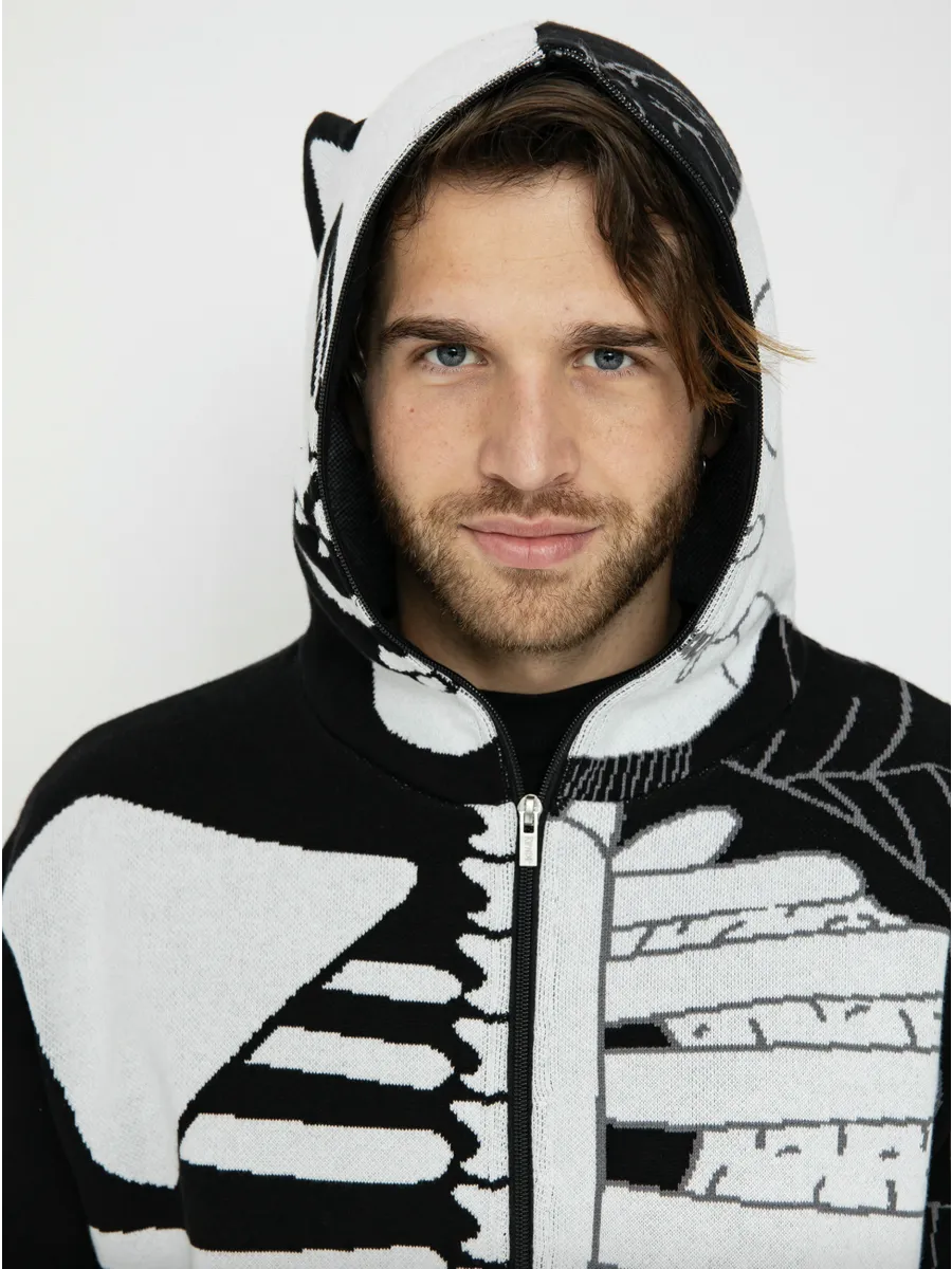 Ripndip Худи Skelly Anatomy Full Zip Hoodie