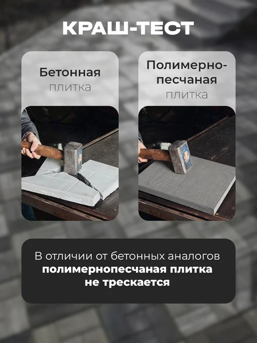 OLSILine Плитка тротуарная для дачи, сада, загородного дома, парковок, серый, фото 7