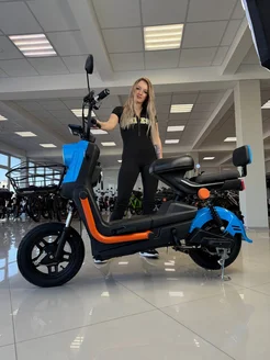 Электроскутер 800W, 14" с педалями для двоих Tank 441687609 купить за 51 939 ₽ в интернет‑магазине Wildberries