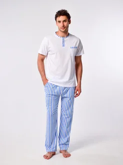 Пижама со штанами домашний костюм