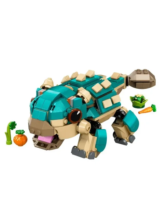 LEGO Динозавры 60004 A - Панцирный Анкилозавр (aнaлoг), вариант, фото 2