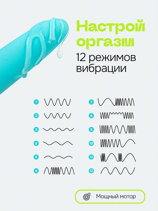 Diversity Вибропуля, мини вибратор для клитора, голубой, фото 4