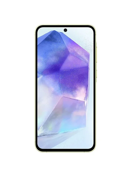 Смартфон Samsung A55 8/256 ГБ, желтый, фото 3