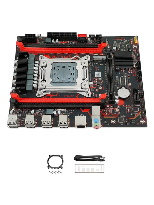 Huassen X79 материнская плата LGA 2011 DDR3 Поддерживает TPM 2.0, вариант, фото 5