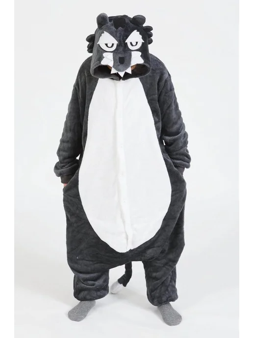 KIGURUMISALE Комбинезон кигуруми для детей Волк, белый, фото 2