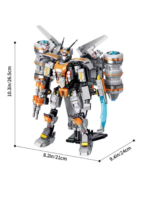 LEGO Конструктор 2в1 Космический Корабль-Робот 692 детали, вариант, фото 3
