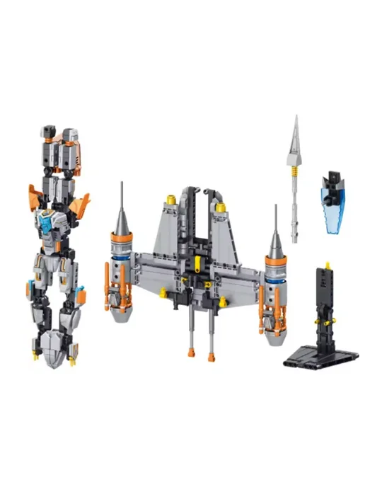 LEGO Конструктор 2в1 Космический Корабль Трансформер 704 детали, 689, фото 3