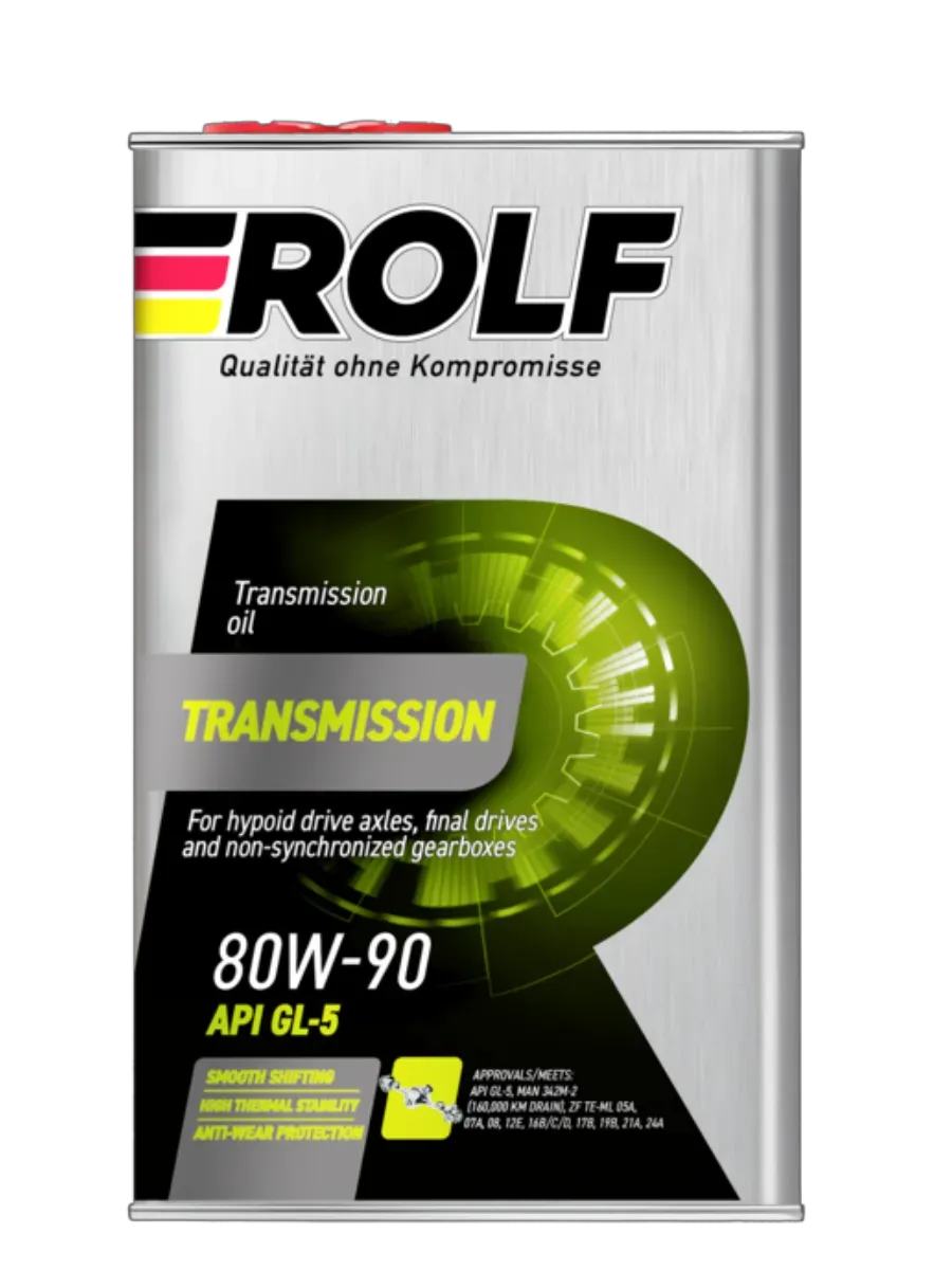 Масло ROLF Transmission SAE 80W-90 API GL-5 1л