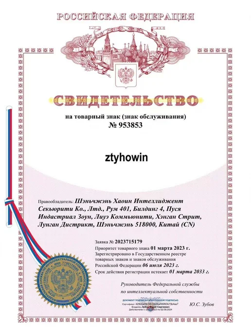 ztyhowin Регистратор видеонаблюдения на 8 каналов, серый, фото 5