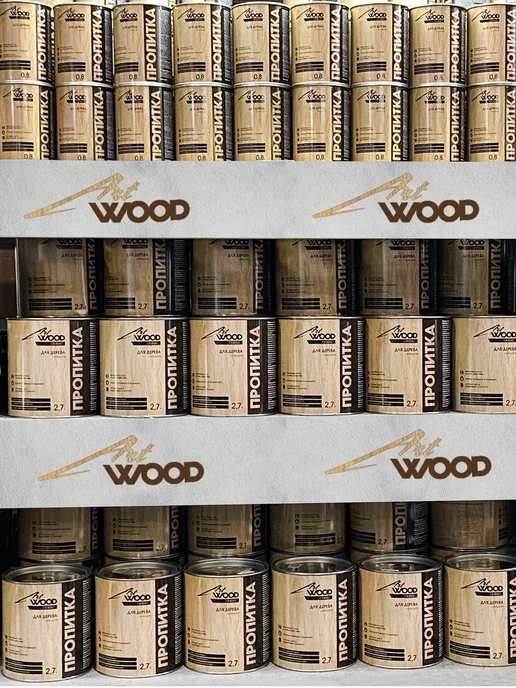 Пропитка для дерева калужница 2 7л ART WOOD, 7 л, фото 8