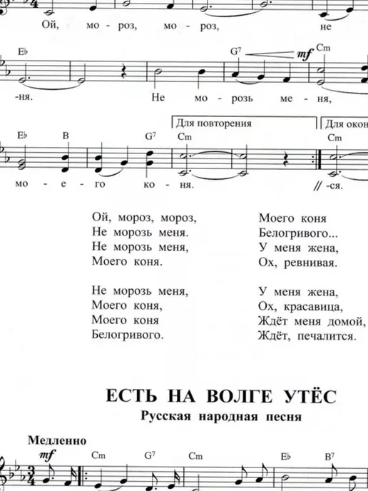 Издательский дом В.Катанского Русские народные песни Ноты, тексты, аккорды. Выпуск 1, вариант, фото 2