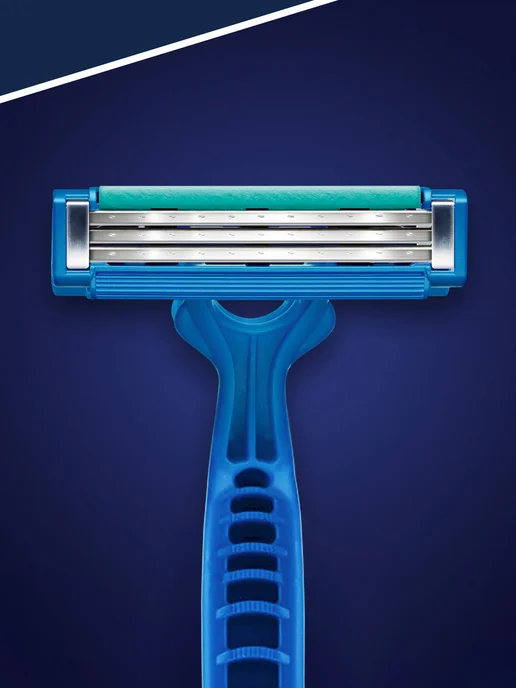GILLETTE Станки мужские одноразовые Blue 3 Simple для бритья, 16 шт, 16 шт, фото 4