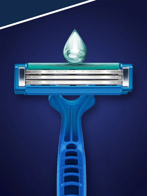 GILLETTE Станки мужские одноразовые Blue 3 Simple для бритья, 16 шт, 16 шт, фото 6
