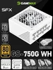 Блок питания для ПК 750W белый, GS-750G, SFX 80+ Gold GAMEMAX 443748100 купить за 8 359 ₽ в интернет‑магазине Wildberries