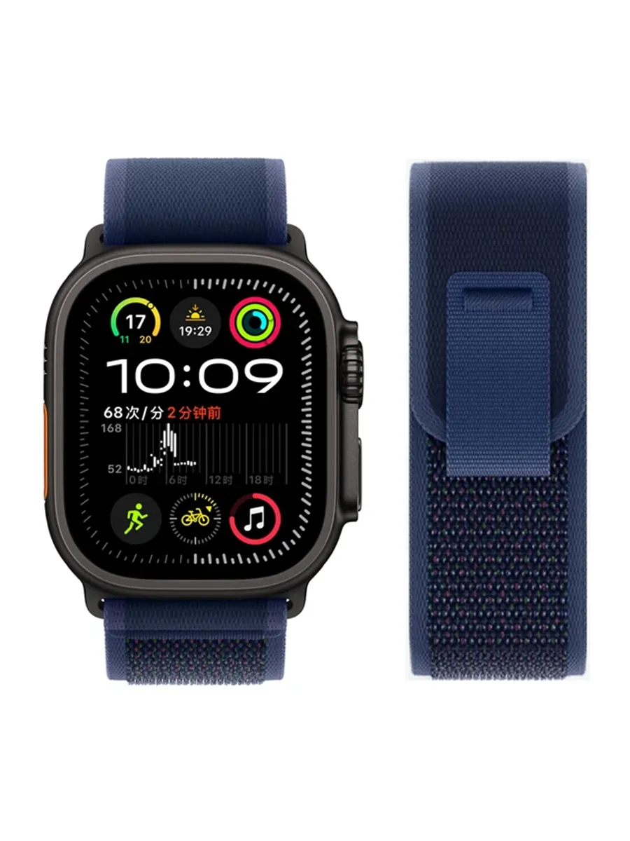 Ремешок нейлоновый для Apple Watch черный