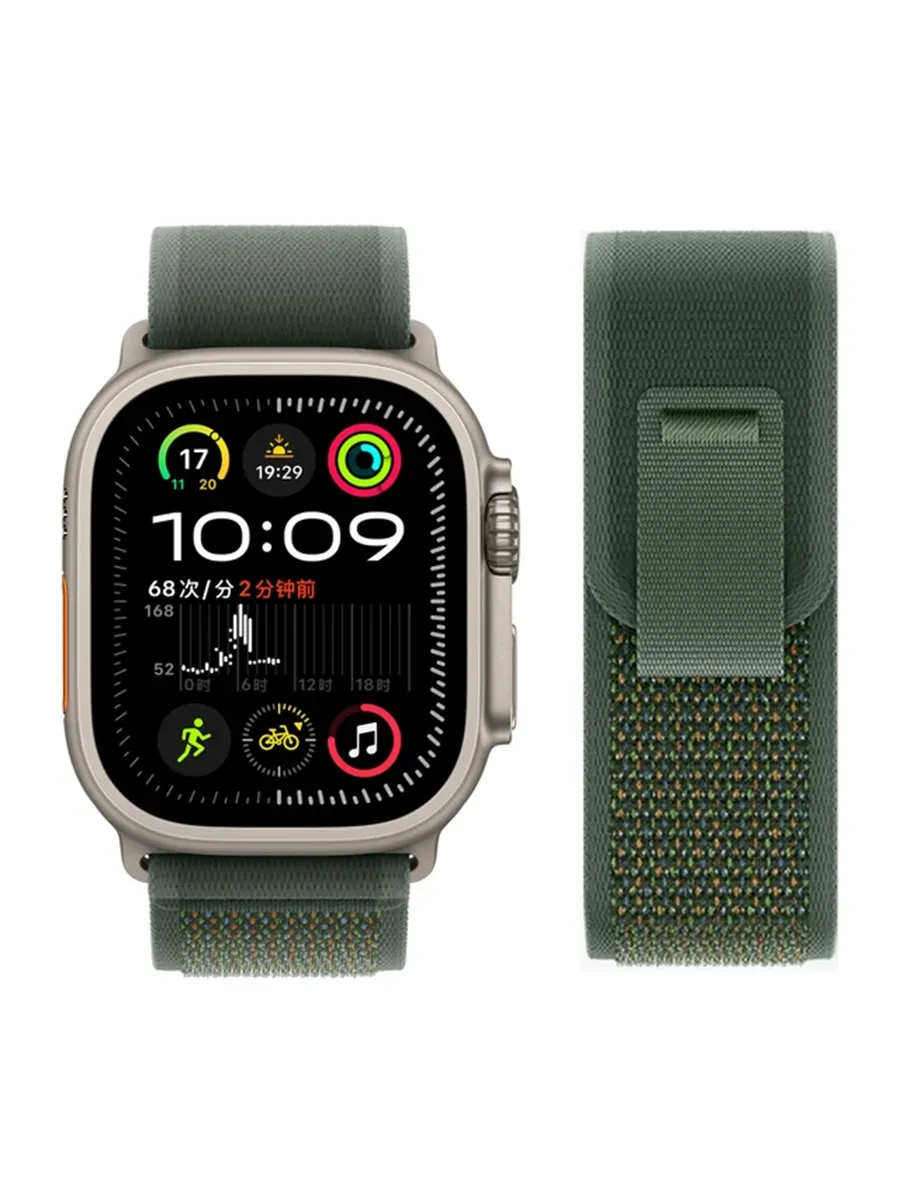 Ремешок нейлоновый для Apple Watch титан