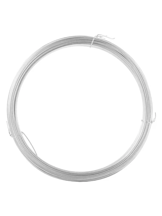 СИБРТЕХ Проволока вязальная оцинкованная 1 мм, L 50 м, арт. 84906, 50 м, фото 2