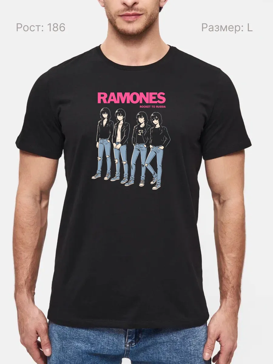 Футболка Ramones прикол