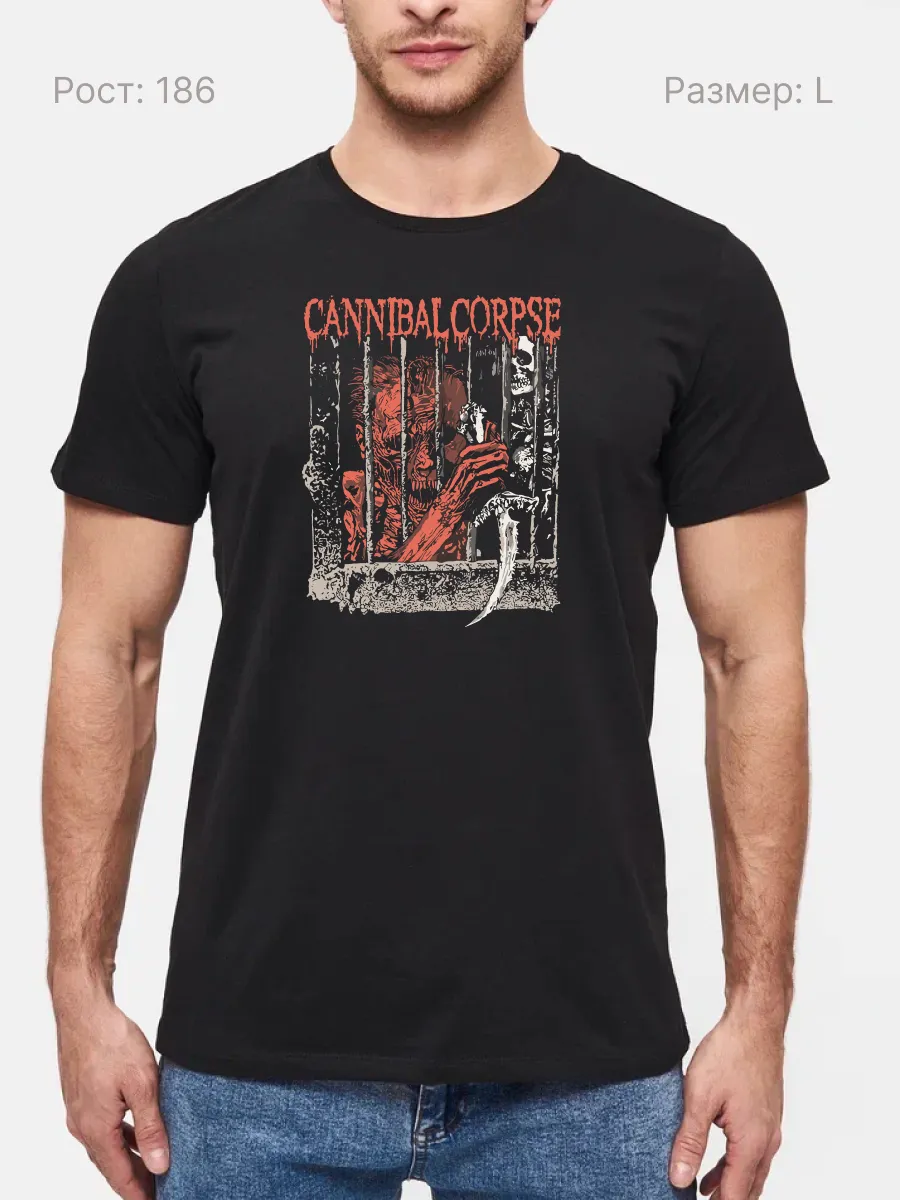 Футболка Cannibal Corpse метал