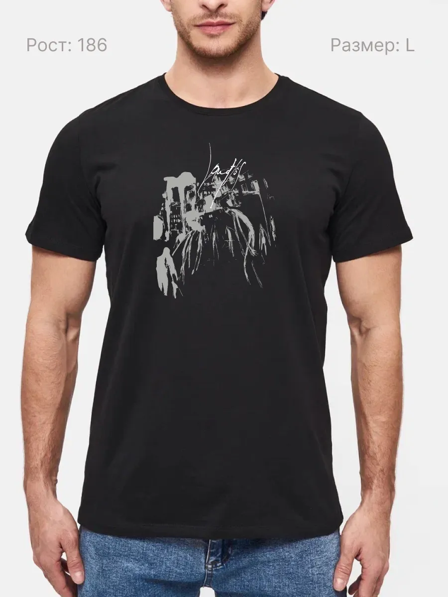 Футболка Lantlos метал