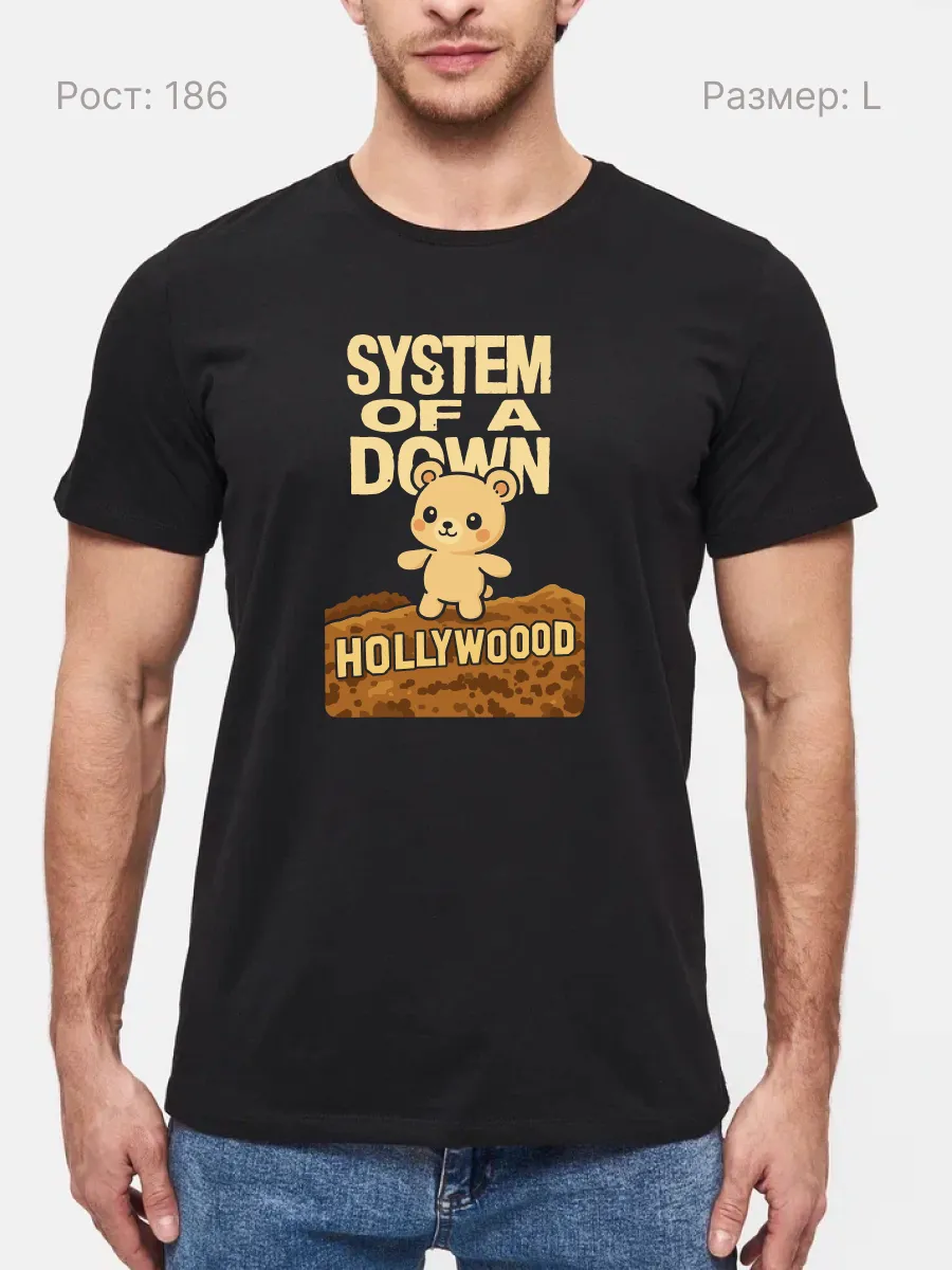 Футболка System Of A Down аниме