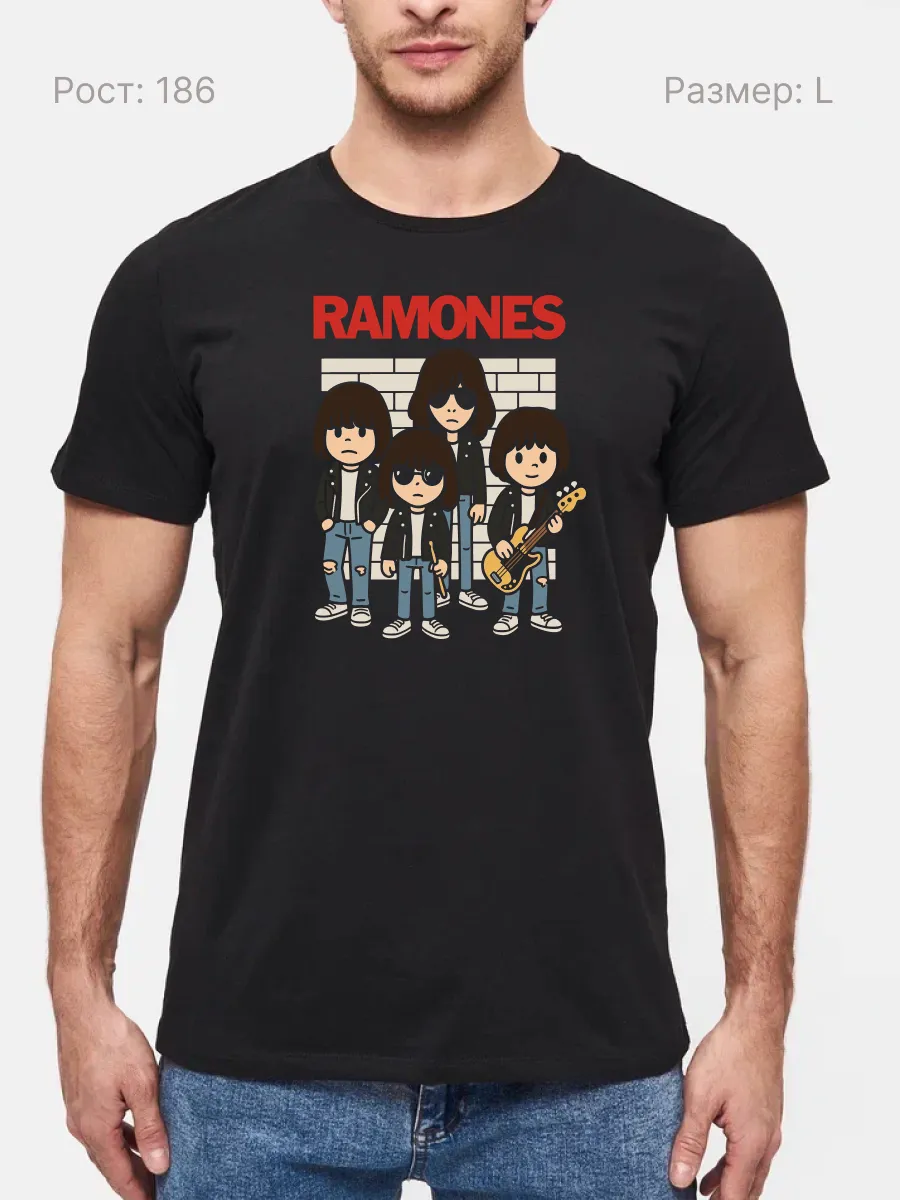 Футболка Ramones прикол