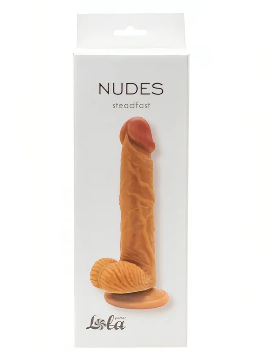 LOLA Фалоимитатор на Присоске Nudes Steadfast (18.9, Ø 3.5 см), бежевый, фото 2