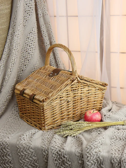 Holiday Basket Набор для пикника с термосумкой SET 3, коричневый, фото 8