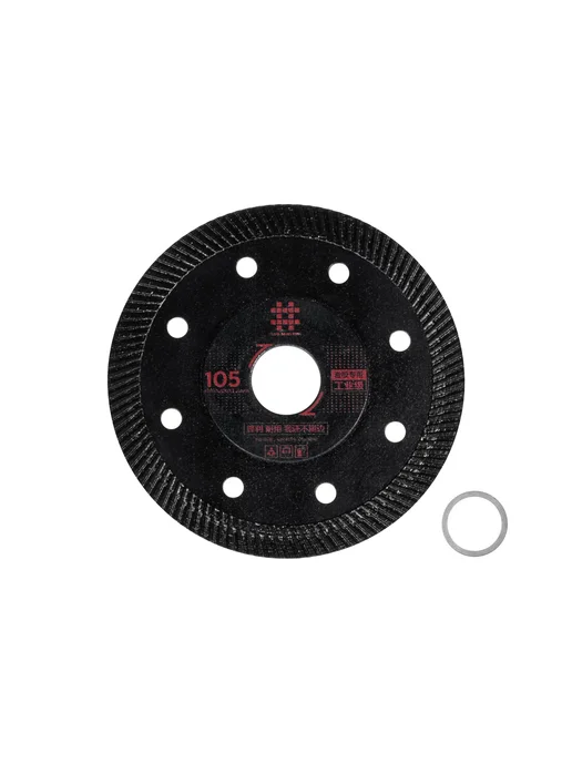 JING Диск алмазный для плиткореза 105мм 105 х 1,2 х 20 мм, 105x1.2x20 мм, фото 3