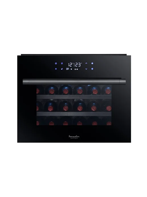 TEMPTECH Холодильник винный SOMZ45SB (24 бутылки), черный, фото 3