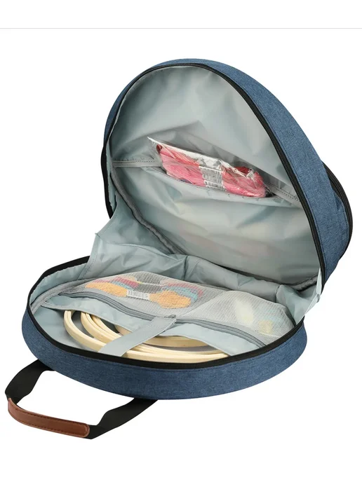 SmirreShop Сумка органайзер для вышивания и рукоделия, синий, фото 4