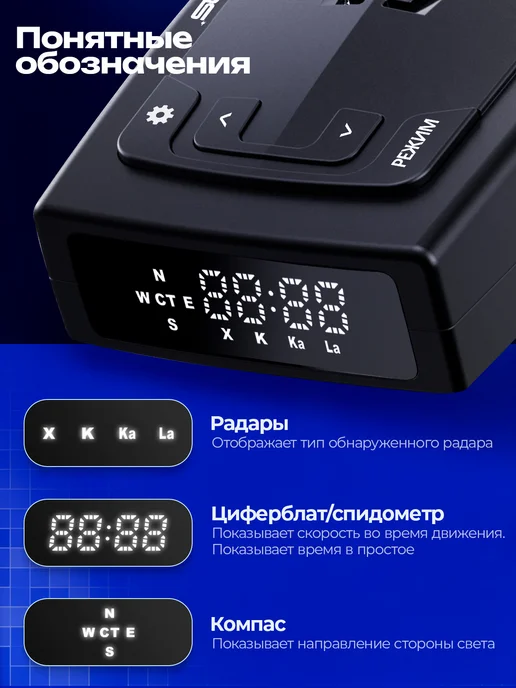 TDS Антирадар автомобильный с голосовым оповещением с GPS, вариант, фото 3