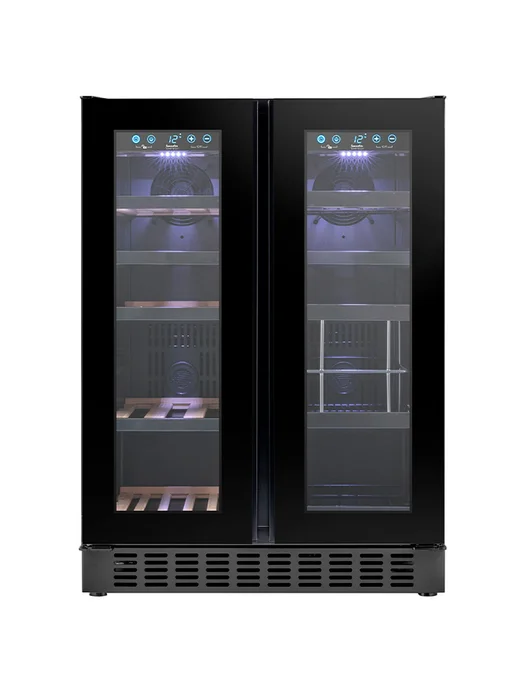 TEMPTECH Холодильник винный SOM2DX60DRB (36 бутылок), черный, фото 4