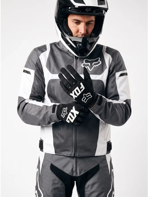 EnduroX Перчатки fox мотоперчатки эндуро и питбайк, черный, фото 6