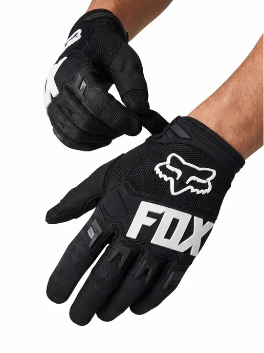 EnduroX Перчатки fox мотоперчатки эндуро и питбайк, черный, фото 7